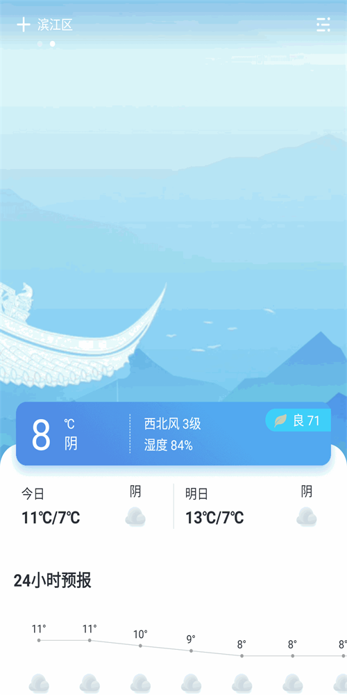 云彩天气预报