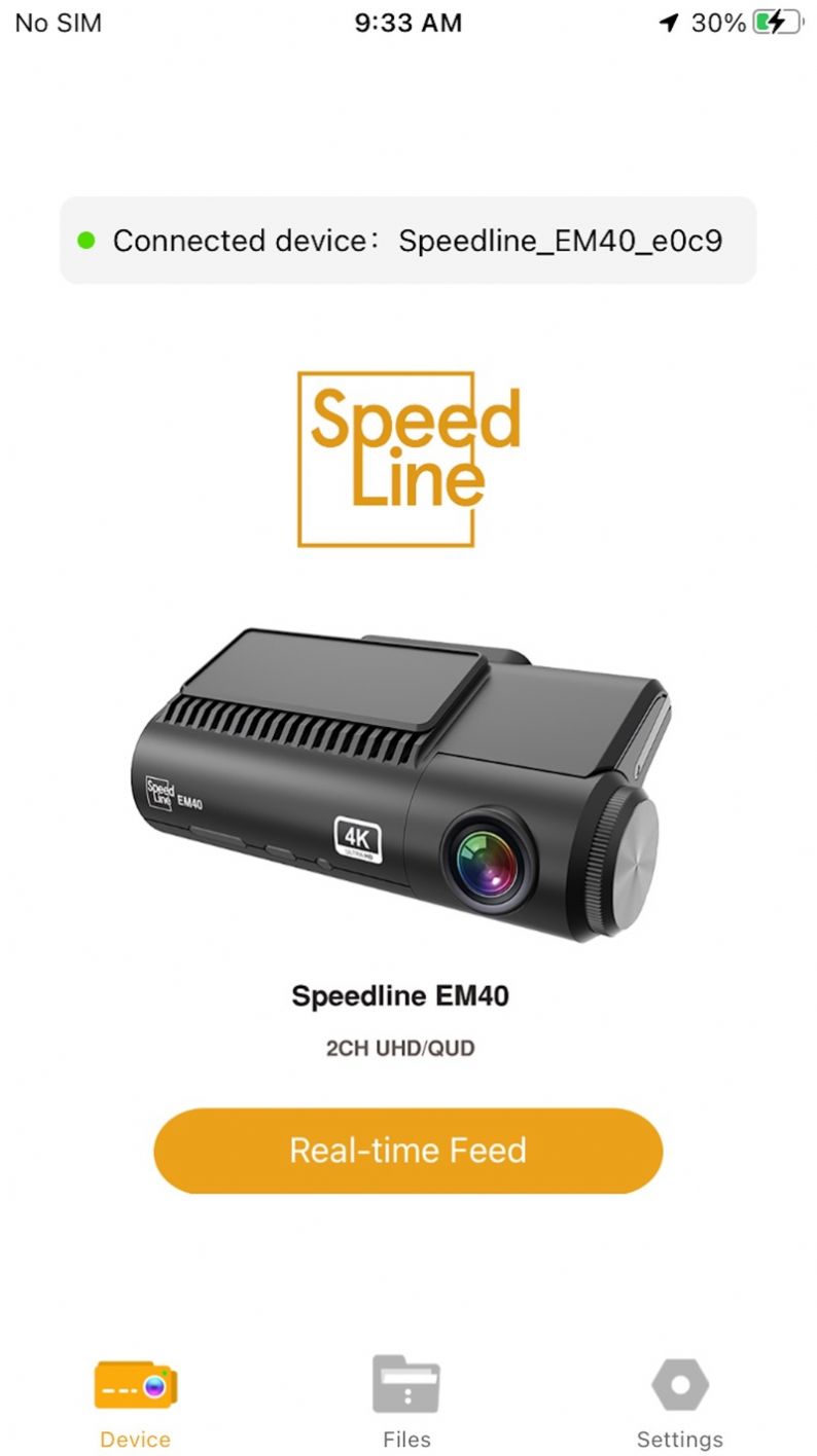 Speedline行车记录仪