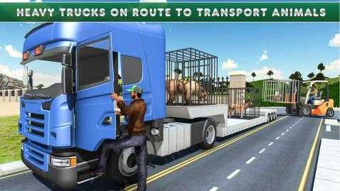 动物运输车驾驶(Zoo Animals Transporter Truck Driving Game)