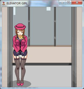 elevator电梯女孩