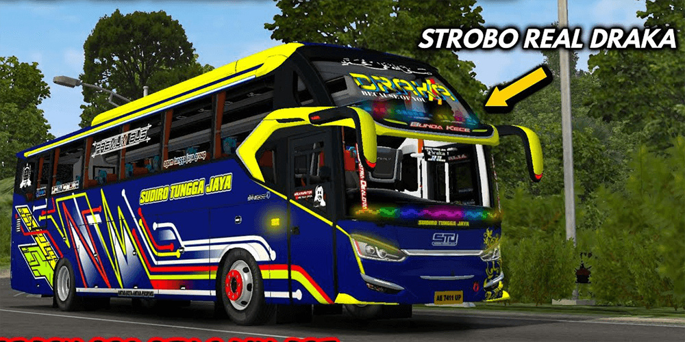 Bus Telolet Basuri Draka V4